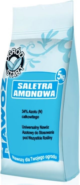 Saletra amonowa - nawóz azotowy do ogrodu - 5 kg