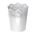 Osłonka ażurowa Lace - koronkowe wykończenie - 16 cm - biała