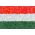 Węgierska flaga - zestaw 3 odmian nasion kwiatów